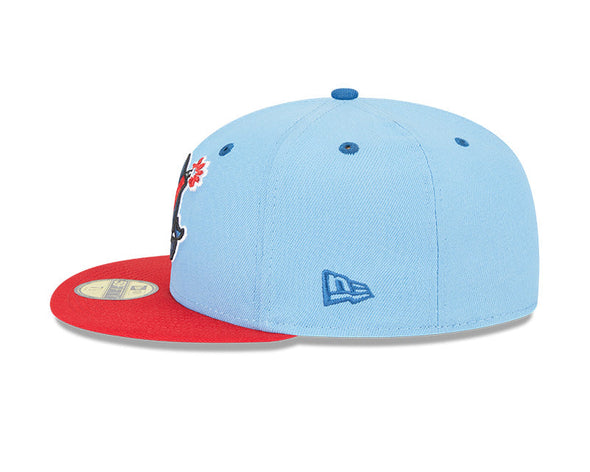 Eugene Emeralds Exploding Whales New Era On-Field 59FIFTY Cap