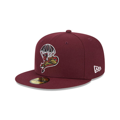 Fayetteville Woodpeckers New Era Eighty Deuces 59Fifty Fitted Cap