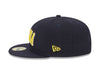 Men's Iowa Oaks Official On-Field 5950 Cap, Navy/Gold