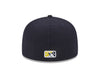 Men's Iowa Oaks Official On-Field 5950 Cap, Navy/Gold