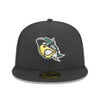 South Bend Cubs New Era 59Fifty Authentic On Field Silver Hawks Fitted Cap