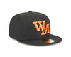 Wichita Wind Surge Black New Era Wichita Monrovians 5950 Cap