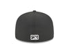 Wichita Wind Surge Black New Era Wichita Monrovians 5950 Cap