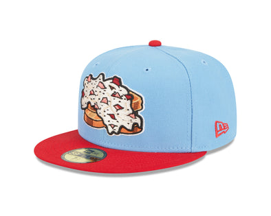 New Era 59Fifty Reading Fightin Phils Cream Chipped Beef On-Field Hat