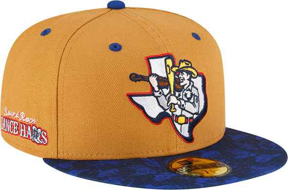 Round Rock Express Joe's Custom Cap's Dancehalls Square Dance 5950 Fitted Cap