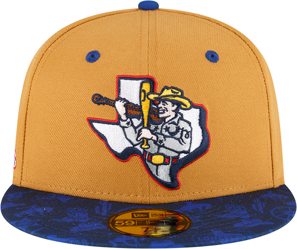 Round Rock Express Joe's Custom Cap's Dancehalls Square Dance 5950 Fitted Cap