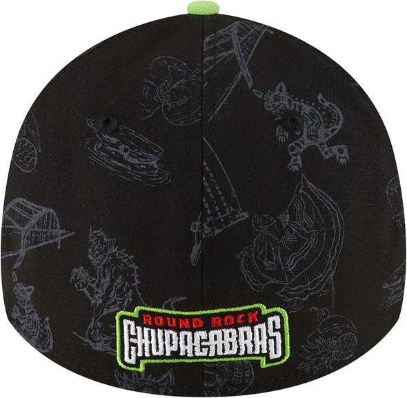 Round Rock Express New Era Chupacabras Etch 3930