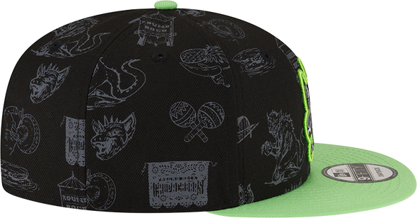Round Rock Express New Era Custom "Chupacabra Etch" 5950
