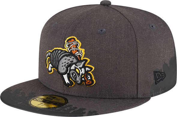Round Rock Express New Era Armadillo's 5 Year Anniversary Zombie Horde Custom 5950