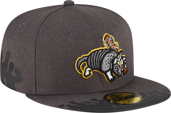 Round Rock Express New Era Armadillo's 5 Year Anniversary Zombie Horde Custom 5950