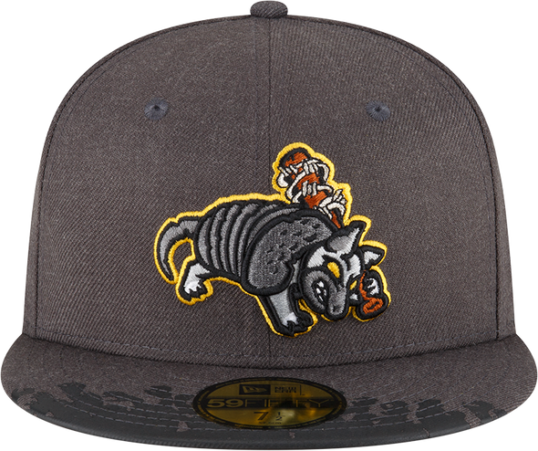 Round Rock Express New Era Armadillo's 5 Year Anniversary Zombie Horde Custom 5950