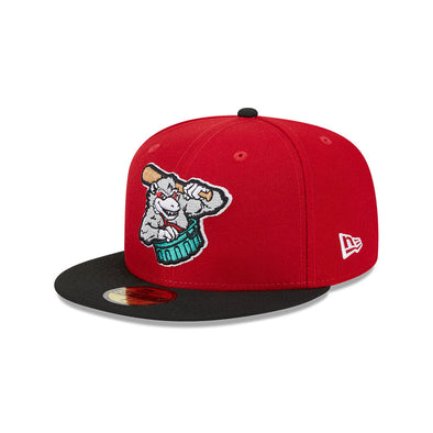 Arkansas Travelers New Era 59FIFTY Marvel's Defenders of the Diamond 2024 Cap