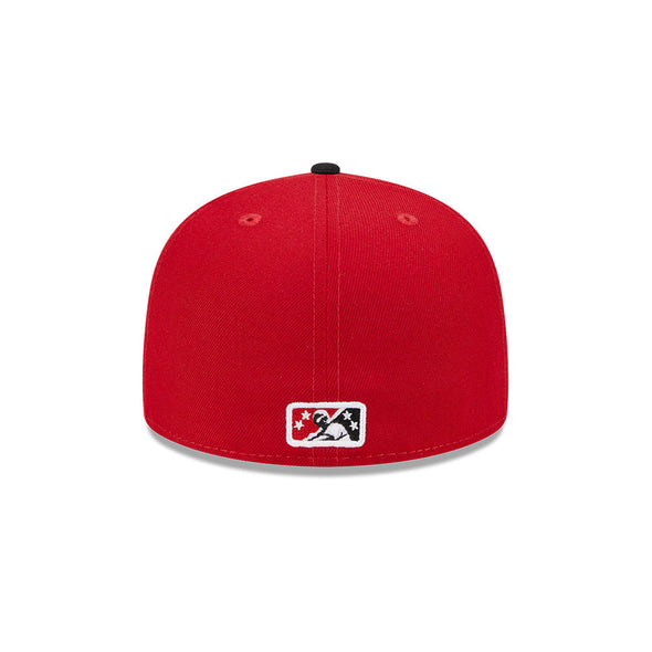 Arkansas Travelers New Era 59FIFTY Marvel's Defenders of the Diamond 2024 Cap