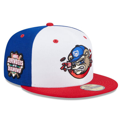 South Bend Cubs New Era 59Fifty Fitted Marvel's Defenders Of The Diamond Cap with Patch