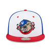 South Bend Cubs New Era 59Fifty Fitted Authentic On Field Marvel's Defenders Of The Diamond Cap with Patch