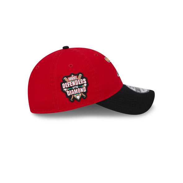 Arkansas Travelers New Era 9TWENTY Marvel's Defenders of the Diamond 2024 Cap