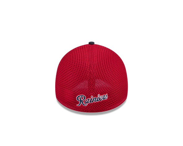 Tacoma Rainiers New Era Kids 39Thirty Navy Red Neo Cap