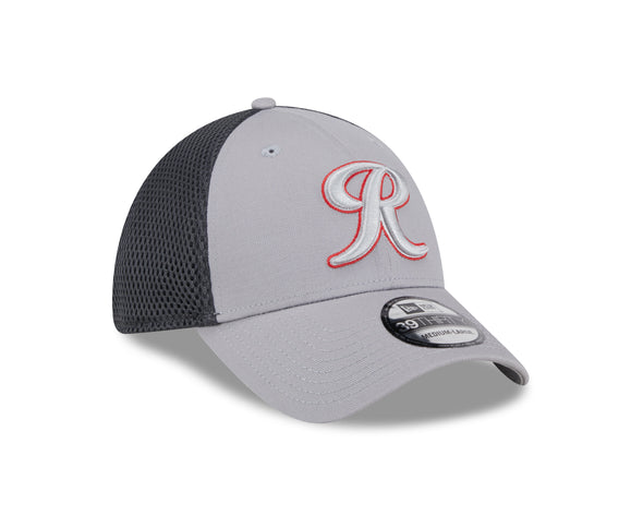 Tacoma Rainiers New Era 39Thirty Graphite Gray Neo Cap