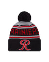 Tacoma Rainiers New Era Kids Navy Pom Knit