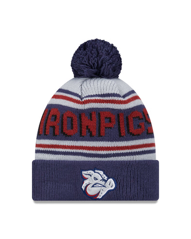 Lehigh Valley IronPigs New Era Knit Pom Pom Hat