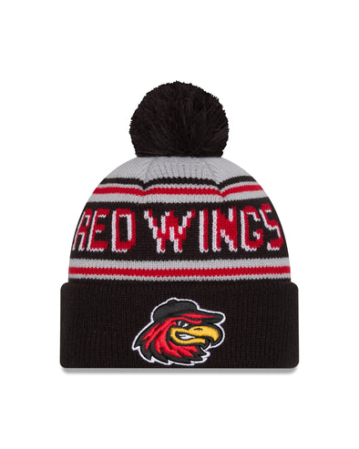 Rochester Red Wings Knit Striped Cap