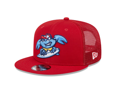 Jersey Shore BlueClaws New Era Youth 9FIFTY Home Snapback Trucker Cap