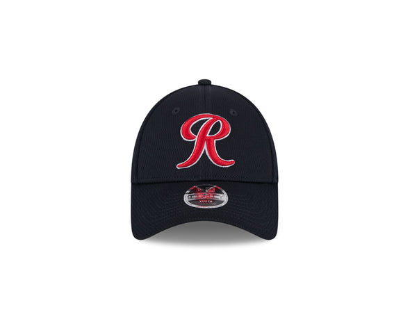 Tacoma Rainiers New Era Kids 9Forty Navy Stretch Snap Cap