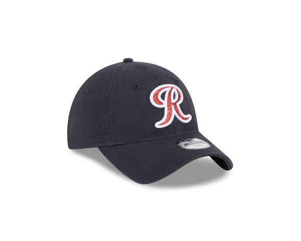 Tacoma Rainiers New Era Kids 9Twenty Navy Glitter Cap