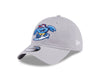 Jersey Shore BlueClaws New Era Gray Adjustable Surfing Crab Cap