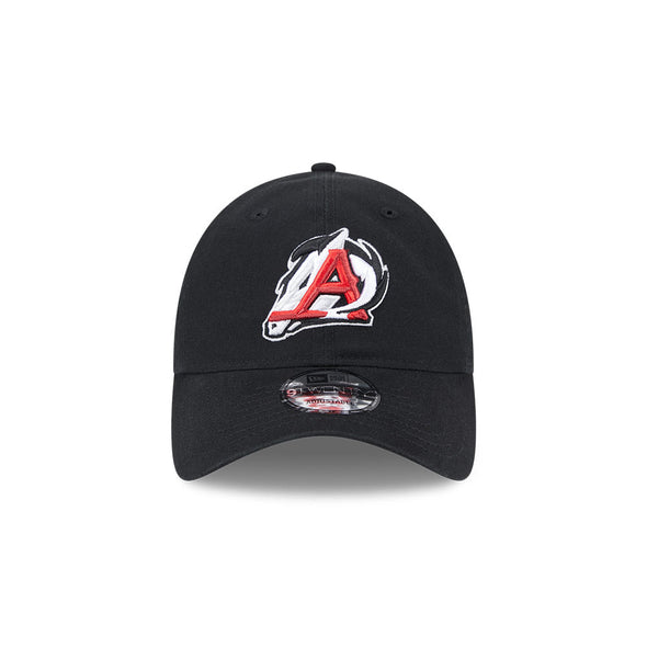 Arkansas Travelers New Era 9TWENTY Evergreen Black Cap