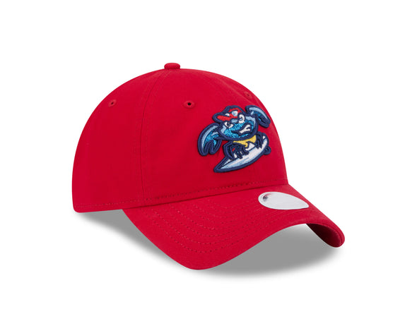 Jersey Shore BlueClaws New Era 9Twenty Glitter Surfing Crab Adjustable Cap