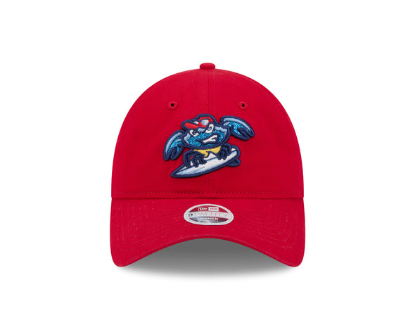 Jersey Shore BlueClaws New Era 9Twenty Glitter Surfing Crab Adjustable Cap