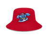 Jersey Shore BlueClaws New Era Bucket Hat Surfing Crab Red