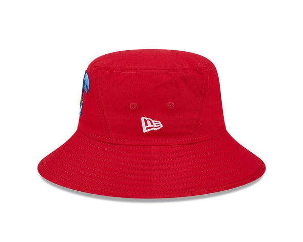 Jersey Shore BlueClaws New Era Bucket Hat Surfing Crab Red