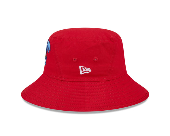 Jersey Shore BlueClaws New Era Bucket Hat Surfing Crab Red