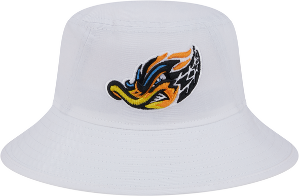 New Era White Bucket