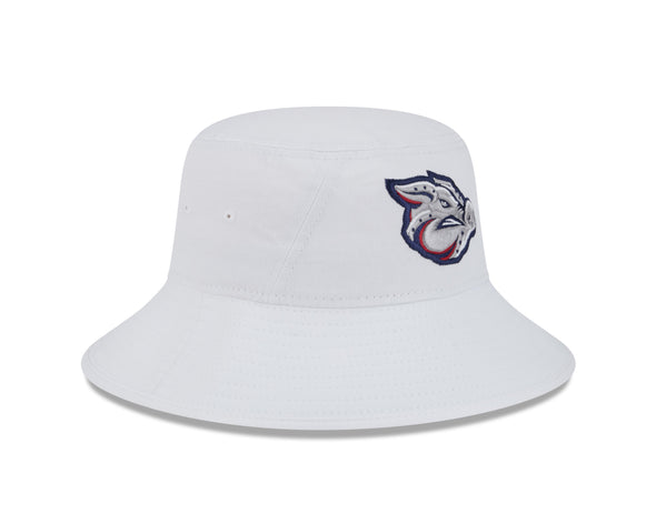 Lehigh Valley IronPigs White NE Bucket Hat