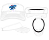 Jersey Shore BlueClaws New Era White Visor