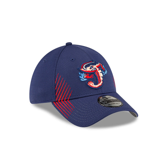 Jacksonville Jumbo Shrimp New Era 2024 Navy Active 39Thirty