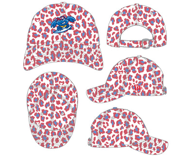 Jersey Shore BlueClaws New Era Kids Leopard Print Adjustable Cap