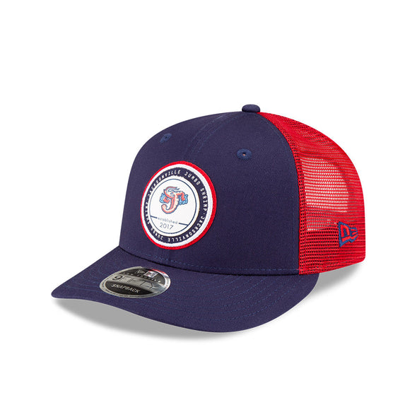 Jacksonville Jumbo Shrimp New Era Low Profile Gameday Trucker 9Fifty