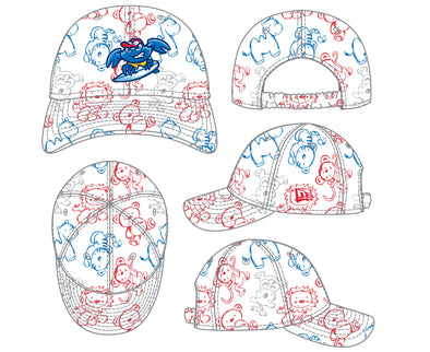 Jersey Shore BlueClaws New Era 9TWENTY Kids Zoo Adjustable Cap