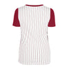 New Era Cooperstown Collection Women's Retro Phillies Pinstripe T-Shirt