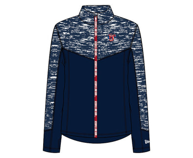 Jacksonville Jumbo Shrimp New Era Ladies Full Zip Track Jacket