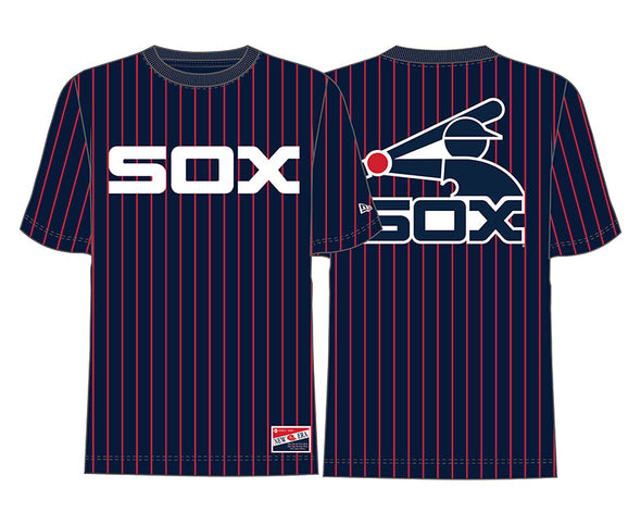 Throwback Sox Pinstripe Tee