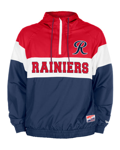 Tacoma Rainiers New Era Navy Throwback Wind Breaker Jacket