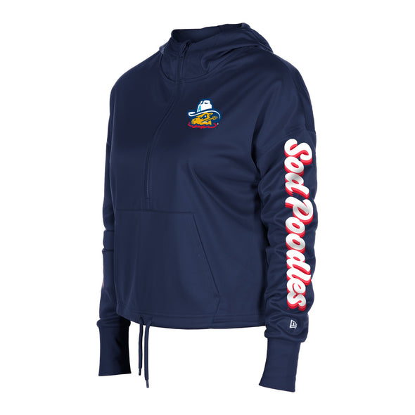 Amarillo Sod Poodles New Era Women's Royal Game 1/4 Zip