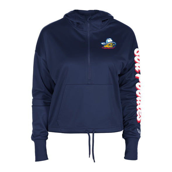 Amarillo Sod Poodles New Era Women's Royal Game 1/4 Zip