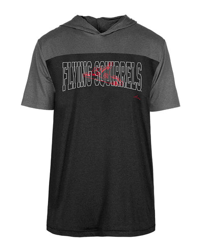 Richmond Flying Squirrels New Era Short Sleeve Hoodie Tech Tee