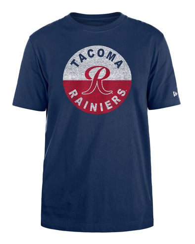 Tacoma Rainiers New Era Navy Circle Tee